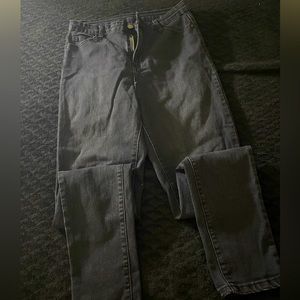 Black High Waisted Jeans